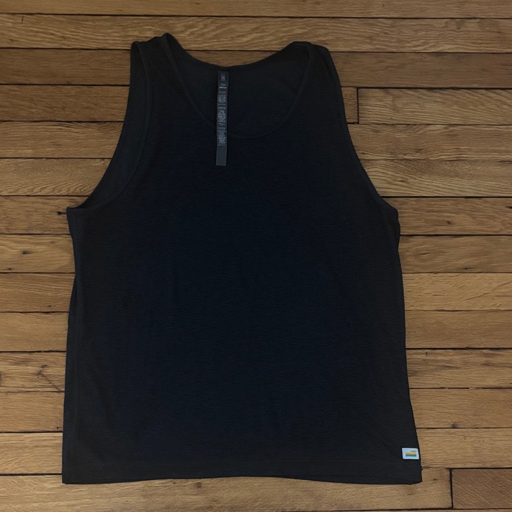 Vuori mens dark grey Tank Top - Classic Sleeveless tank - Picture 2 of 6
